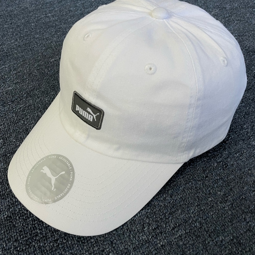 Puma White Adjustable Cap - Picture 2 of 5